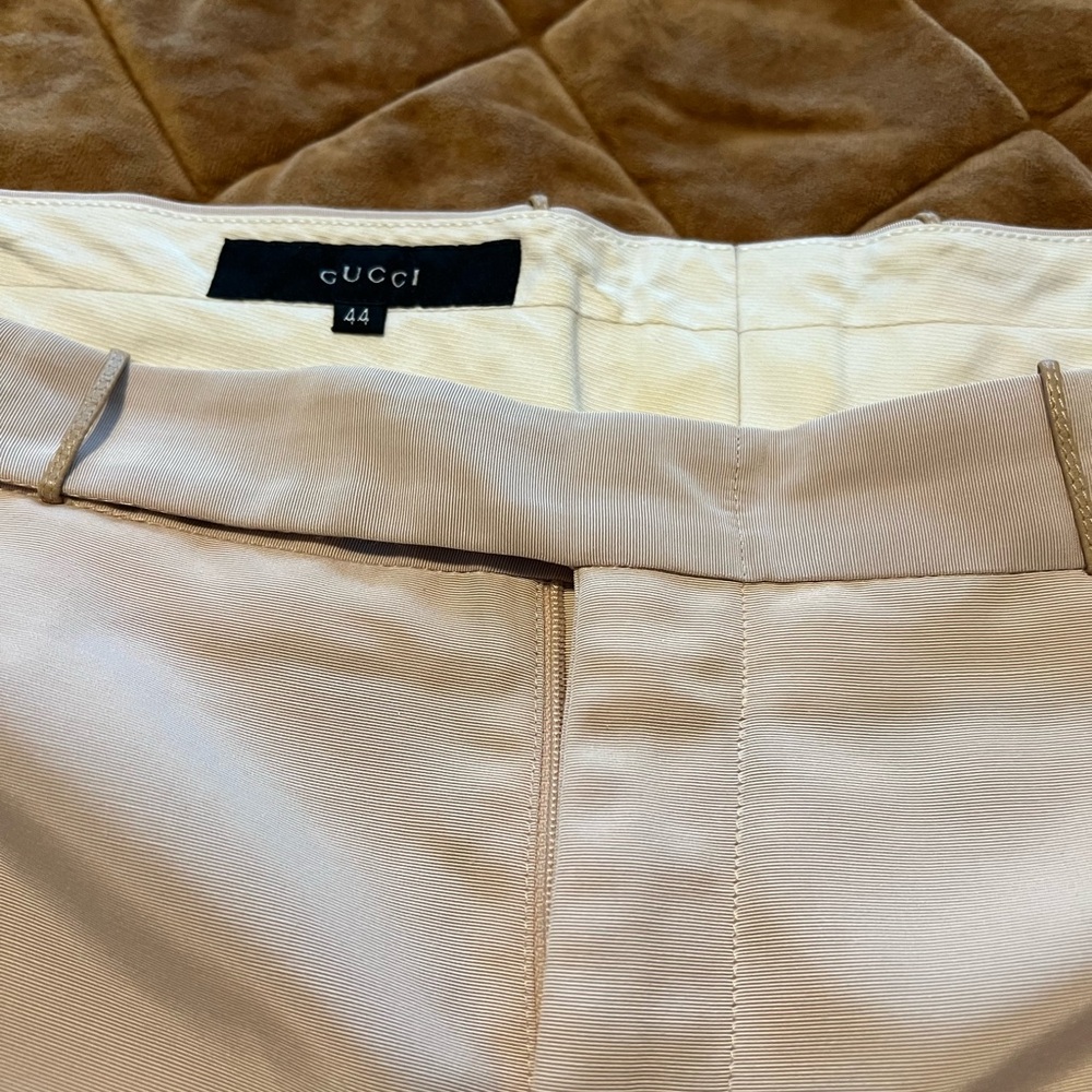 Gucci Beige Dress Pants